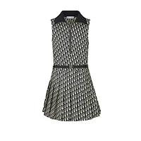 Pleated Short Dress