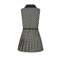 Pleated Short Dress