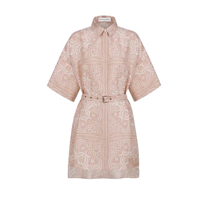 Short Belted Shirtdress