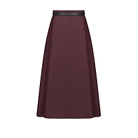 Mid-Length Flared Skirt