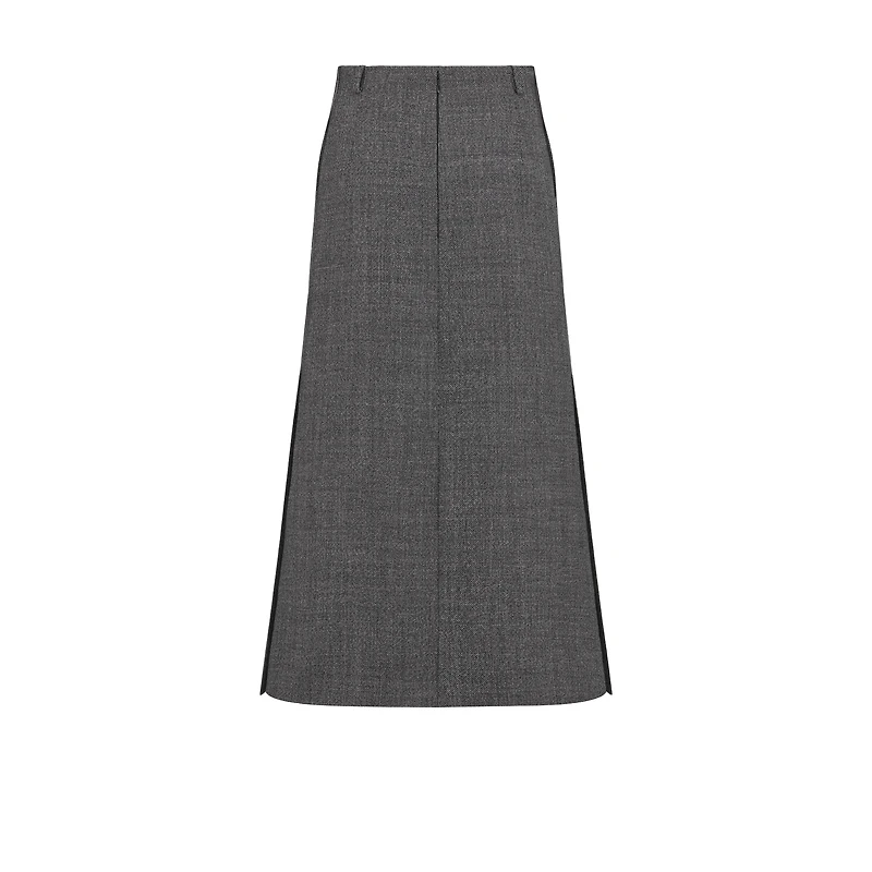 Mid-Length Flared Skirt