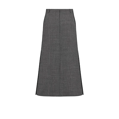 Mid-Length Flared Skirt