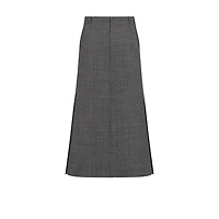 Mid-Length Flared Skirt