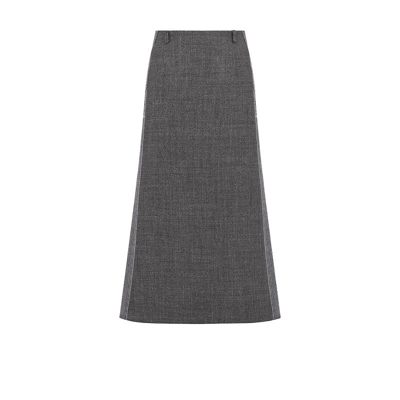 Mid-Length Flared Skirt