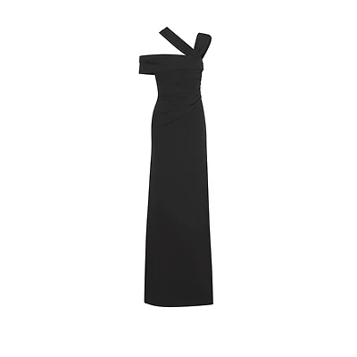 Long Draped Dress