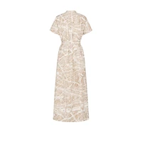 Long Belted Shirtdress