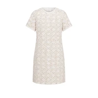 Short Macrocannage Dress