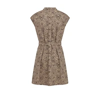 Short Belted Shirtdress