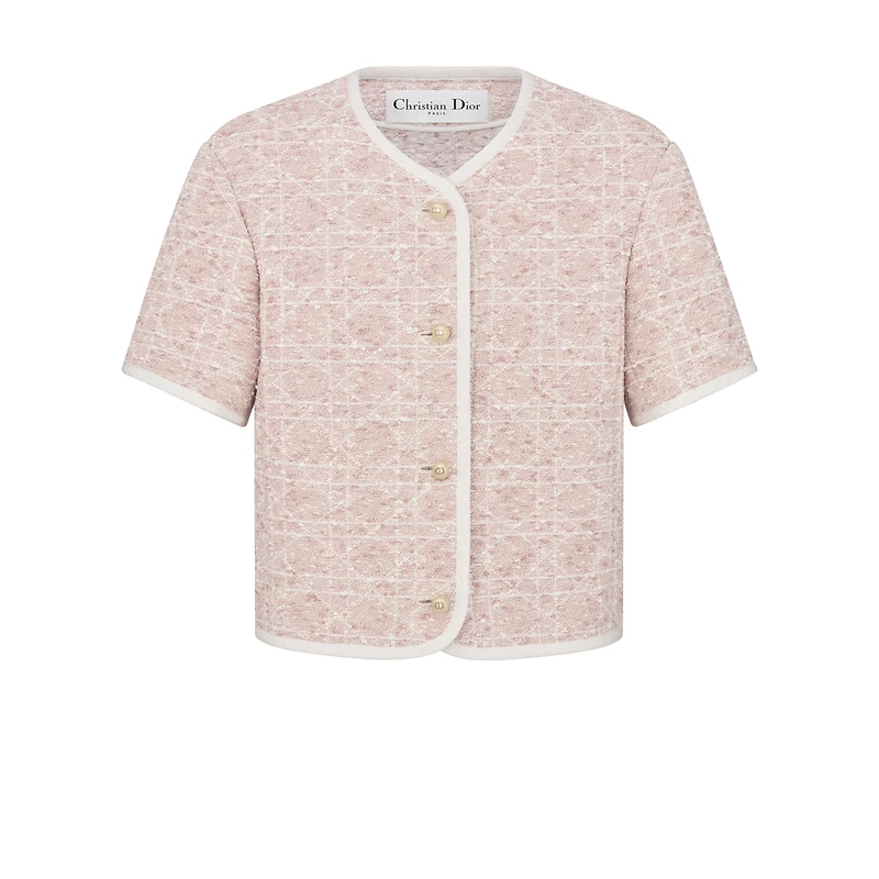 Macrocannage Short-Sleeved Jacket
