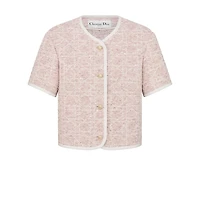 Macrocannage Short-Sleeved Jacket