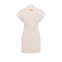 Short Belted Shirtdress