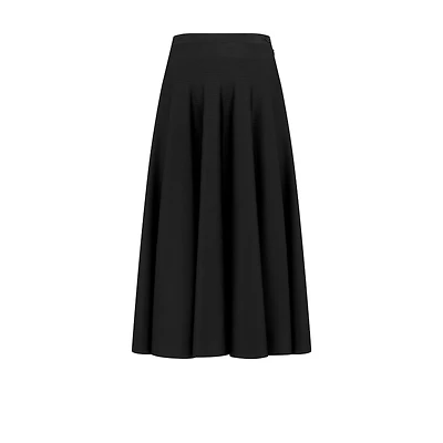 Mid-Length Flared Skirt