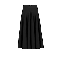 Mid-Length Flared Skirt