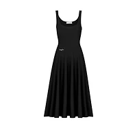 Mid-Length Flared Dress