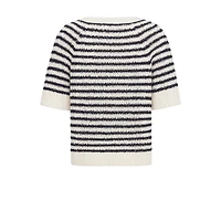 Dior Marinière Short-Sleeved Sweater