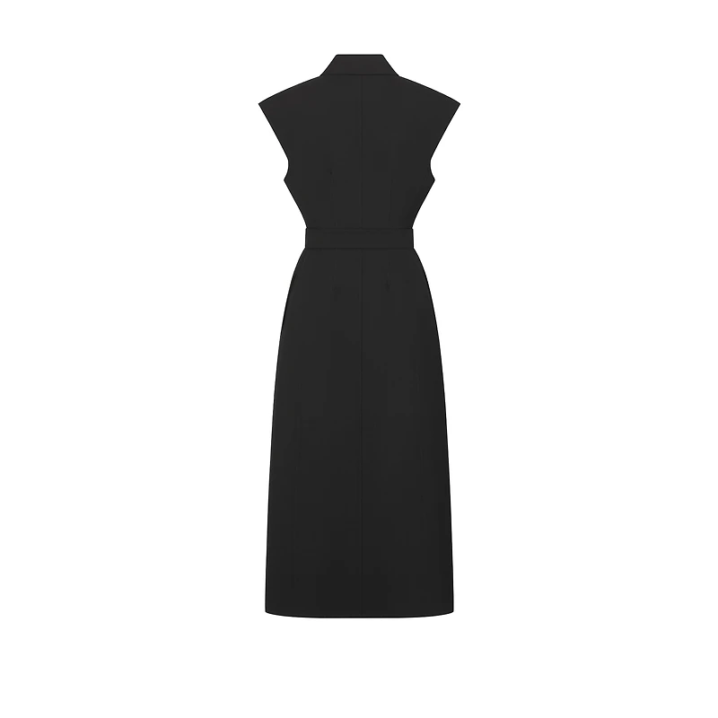 Mid-Length Blazer Dress