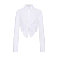 Dioriviera Tied Cropped Blouse