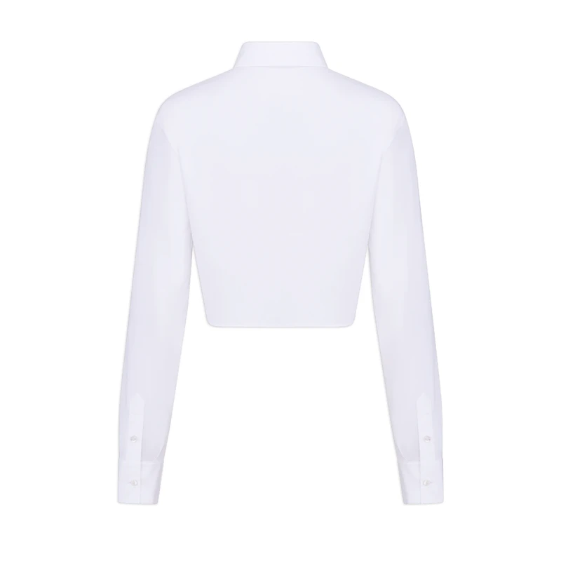 Dioriviera Tied Cropped Blouse