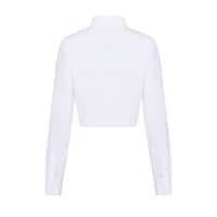 Dioriviera Tied Cropped Blouse
