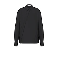 Blouse with Oblique Closure