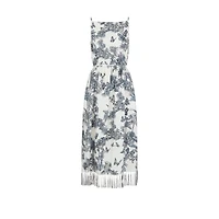 Dioriviera Mid-Length Fringed Dress