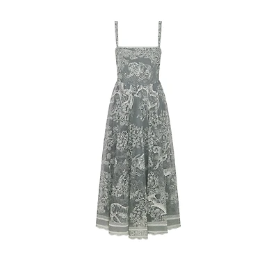 Dioriviera Mid-Length Flared Dress