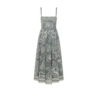 Dioriviera Mid-Length Flared Dress