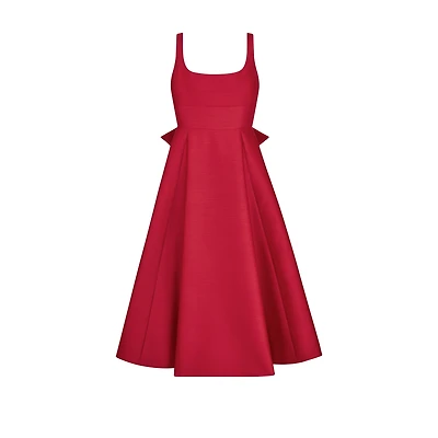 Mid-Length Flared Dress