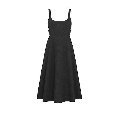 Mid-Length Flared Dress