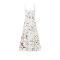 Mid-Length Belted Dress