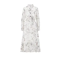 Mid-Length Belted Dress