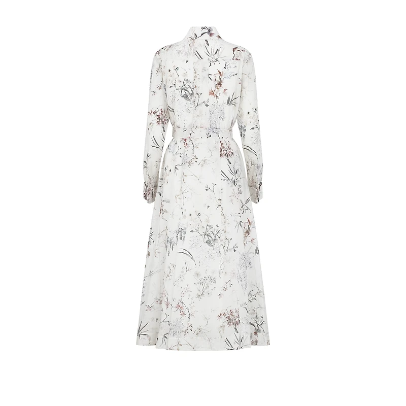 Mid-Length Belted Dress