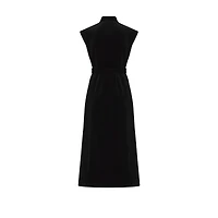 Mid-Length Belted Dress