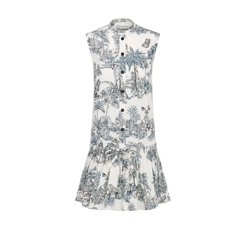 Dioriviera Straight Ruffled Dress