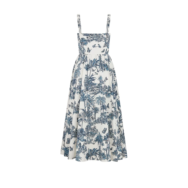 Dioriviera Mid-Length Flared Dress