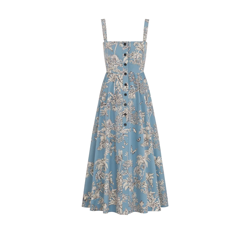 Dioriviera Mid-Length Flared Dress