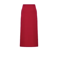 Mid-Length Wrap Skirt