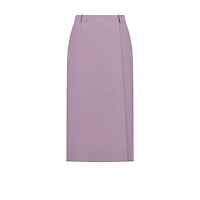 Mid-Length Wrap Skirt