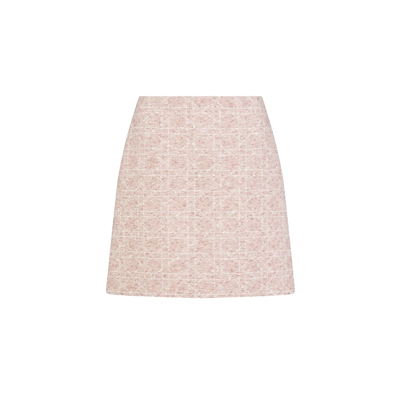 Macrocannage Miniskirt