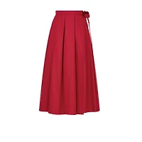 Mid-Length Flared Skirt