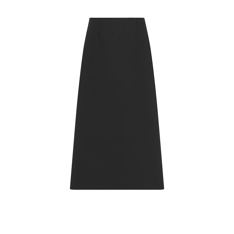 Mid-Length Straight Skirt