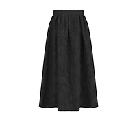 Mid-Length Flared Skirt