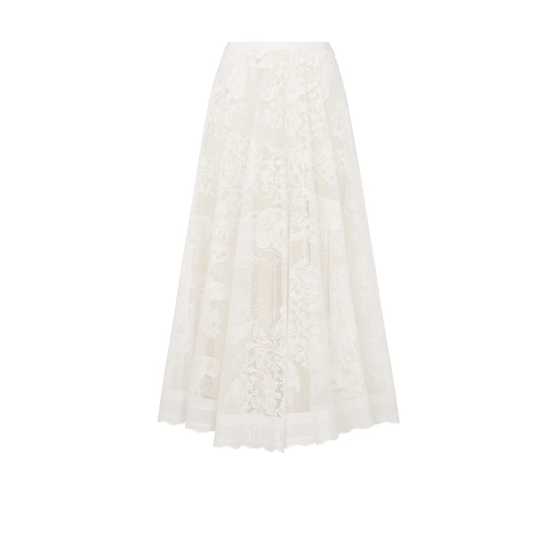 Dioriviera Mid-Length Flared Skirt