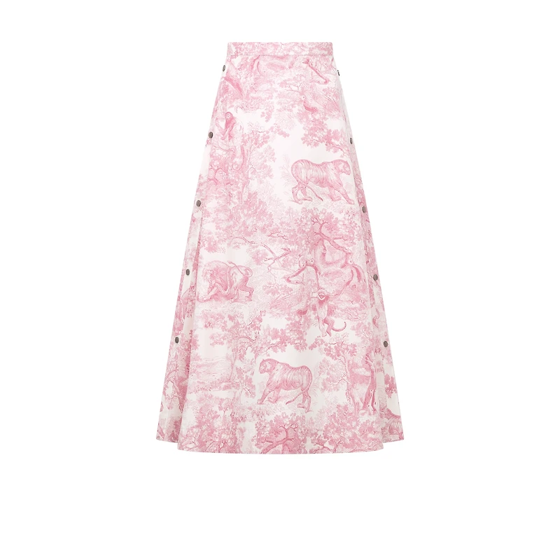 Dioriviera Mid-Length Flared Skirt