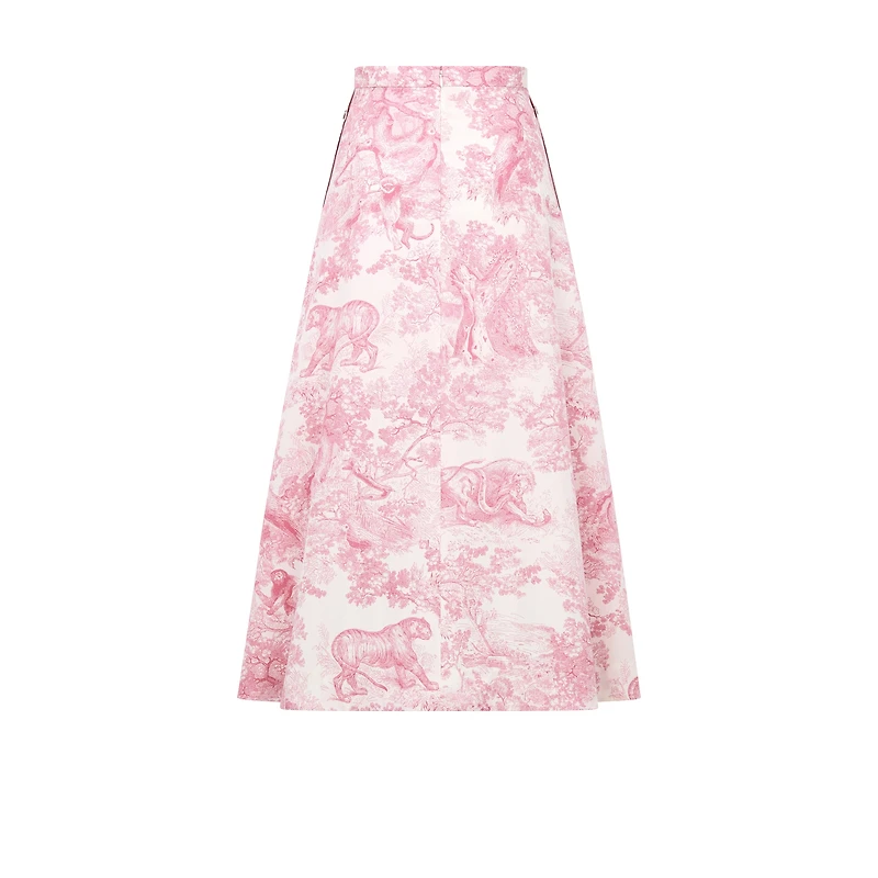 Dioriviera Mid-Length Flared Skirt
