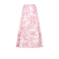 Dioriviera Mid-Length Flared Skirt