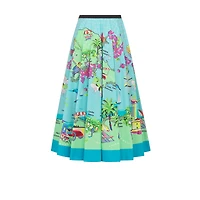 Dior Souvenir Mid-Length Flared Skirt