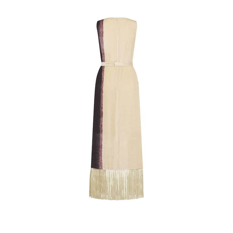Long Fringed Dress