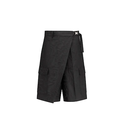 Cargo Wrap Bermuda Shorts