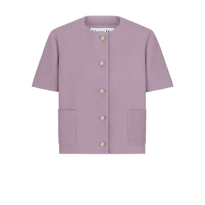 Short-Sleeved Regular-Fit Jacket